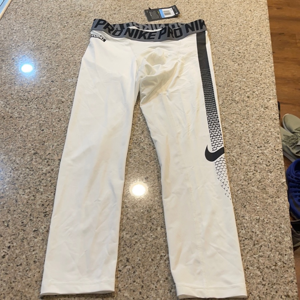 Nike pro cool Dri fit football compression 3/4